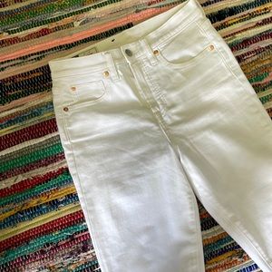 Gap True Skinny White Jeans-#1824